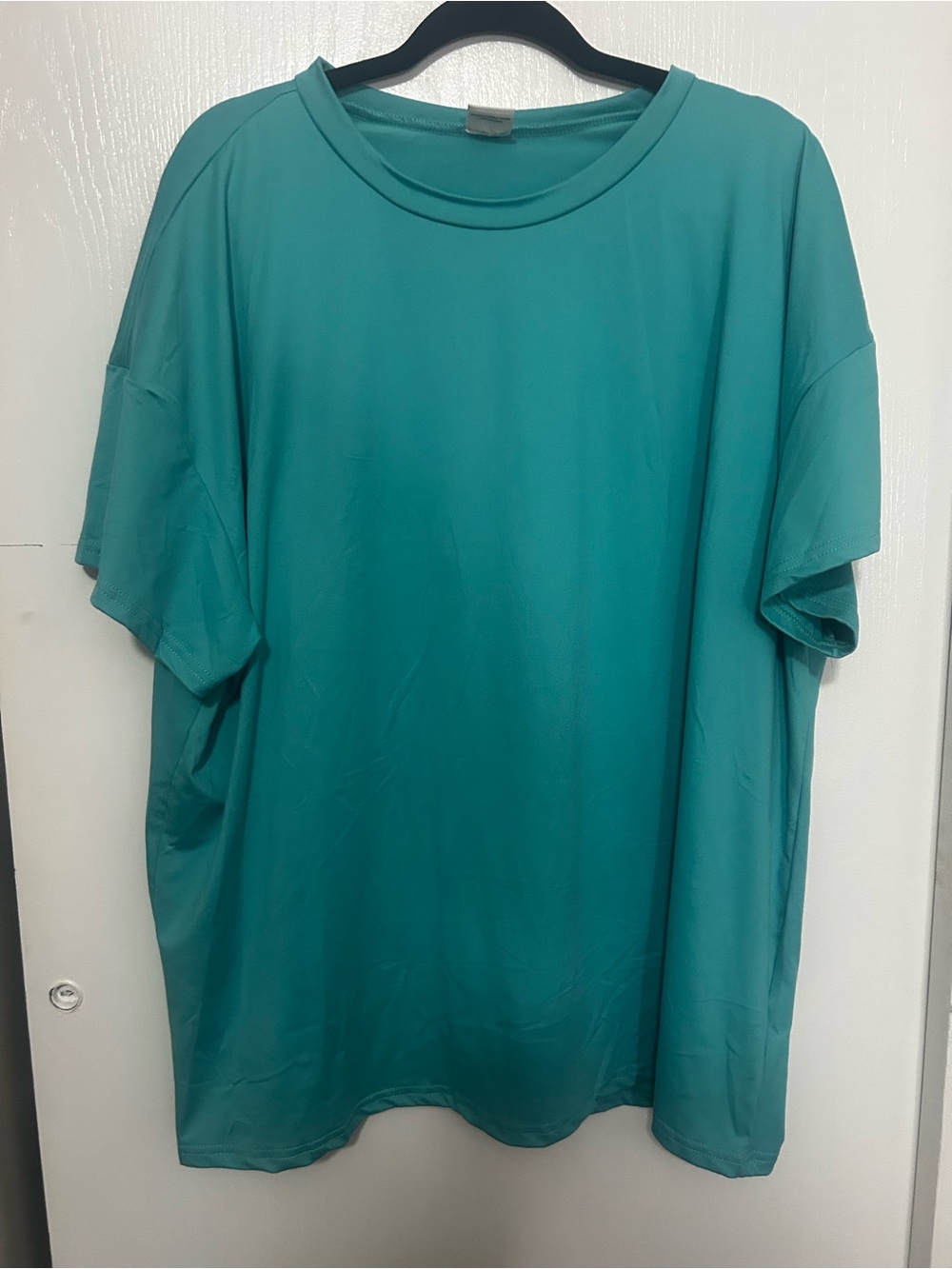 Solid Teal Short Sleeve Tee